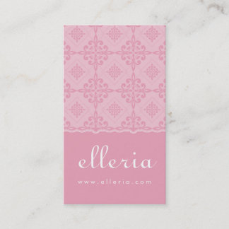 Visita TARJETA DE NEGOCIO :: P11 con estampado ornamental