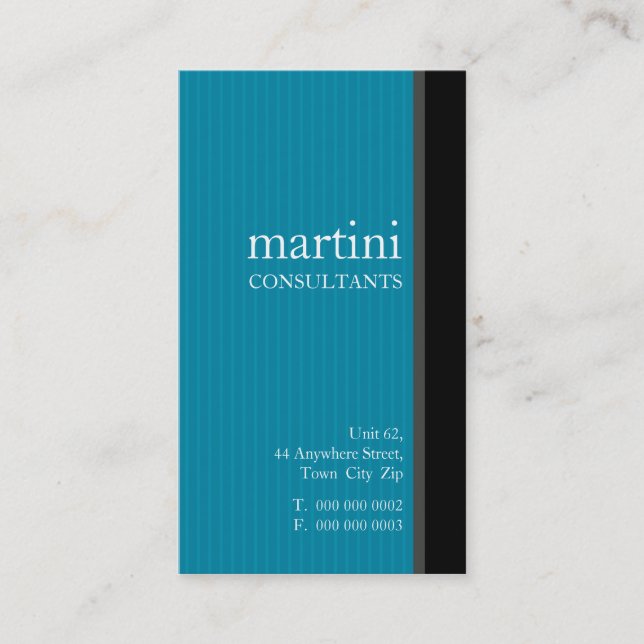 Visita TARJETA DE NEGOCIO :: simplemente elegante 10 (Anverso)