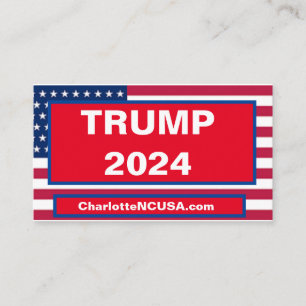 VISITA TARJETA DE NEGOCIO TRUMP 2024