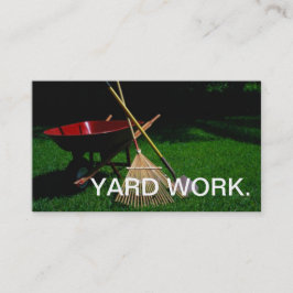 VISITA TARJETA DE NEGOCIO YARD WORK