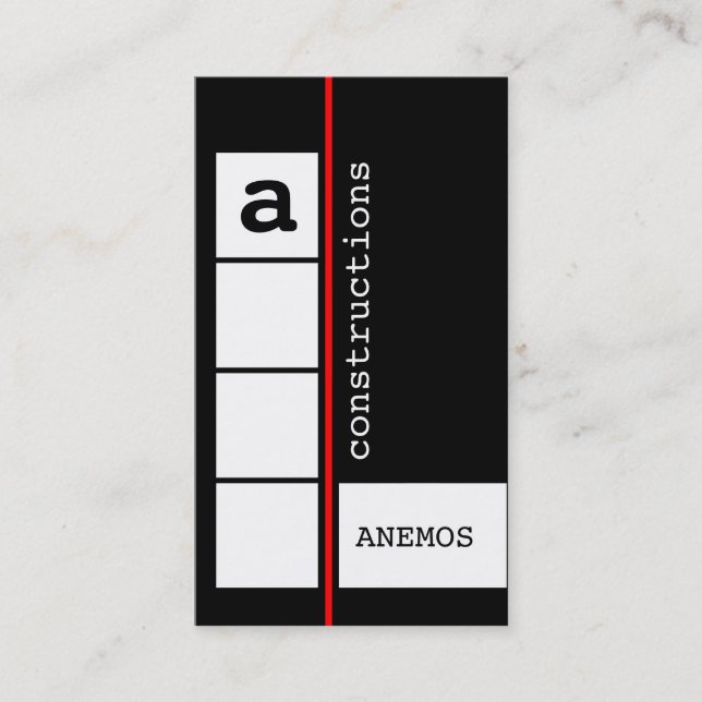 Visita tarjeta de negocios (Anverso)