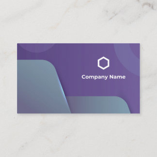 Visita Tarjeta de Negocios Corporativa Moderno Abstracto