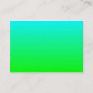 Visita Tarjeta de negocios de aqua a verde