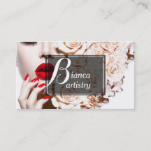 Tarjeta de Negocios de Artista de Maquillaje Esplé