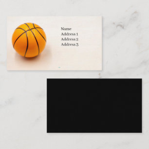 Visita Tarjeta de negocios de baloncesto para Jugador
