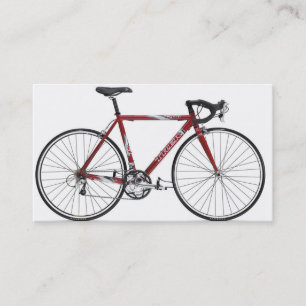 VISITA TARJETA DE NEGOCIOS DE BICICLETA