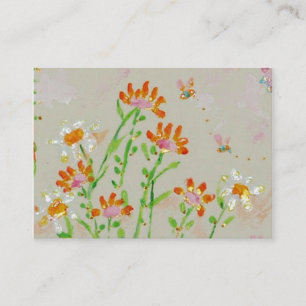 Visita tarjeta de negocios de fleur