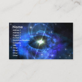 VISITA TARJETA DE NEGOCIOS DE LA ESTRELLA DE PULSE MAGNÉT