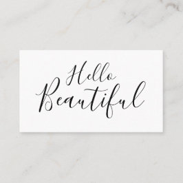 Visita Tarjeta de negocios de moda para artistas de maqui