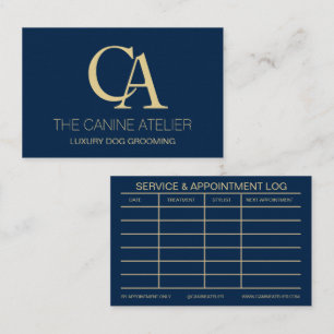 Visita Tarjeta de Negocios de Peluquería Canina Oxford Az