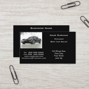 Visita Tarjeta de Negocios de Ventas Automotrices Popular