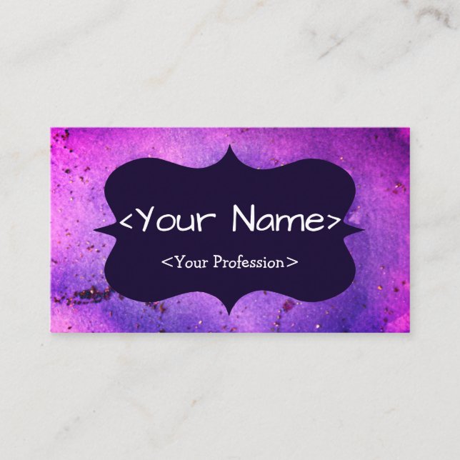 Visita Tarjeta de Negocios Espirituales Personalizable Mo (Anverso)