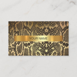 Visita Tarjeta De Negocios Minimalista Y Brillante Python