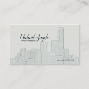 Visita Tarjeta de negocios moderna