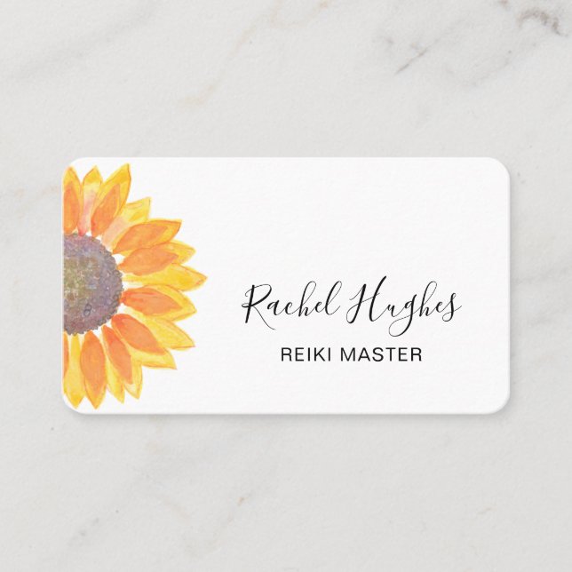 Visita Tarjeta de negocios moderna de Reiki Master (Anverso)