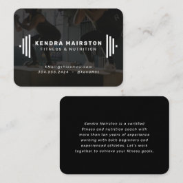 Visita Tarjeta de negocios moderna para entrenadores de f