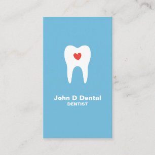 Visita Tarjeta de negocios para odontólogo dental de colo