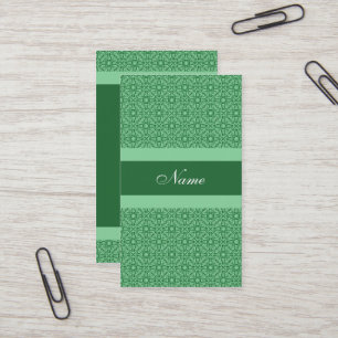 Visita Tarjeta de negocios Pro Elegance, Mint Green