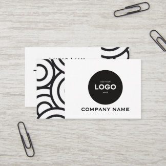 Visita Tarjeta de Negocios Profesional de Empresa con Log