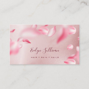 Visita Tarjeta de negocios Rosa de Petals