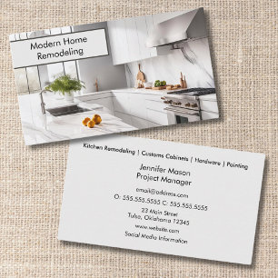 Visita Tarjeta de negocios Sleek Kitchen & Construction