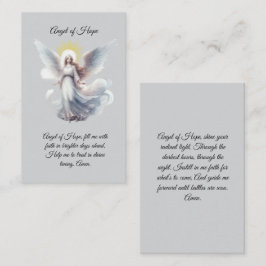 Visita Tarjeta de oración Ángel de la Esperanza