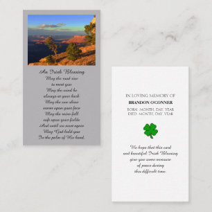 Visita Tarjeta de oración de fotos conmemorativa de la si