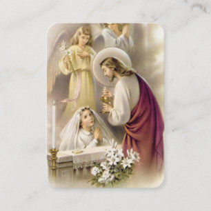 Visita Tarjeta de oración de la Santa Comunión por parte 