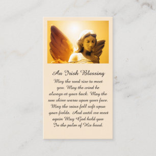 Visita Tarjeta de oración de simpatía angelical