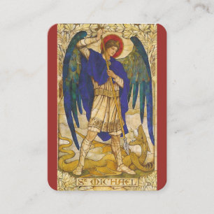 Visita Tarjeta de Oración Defender St Michael