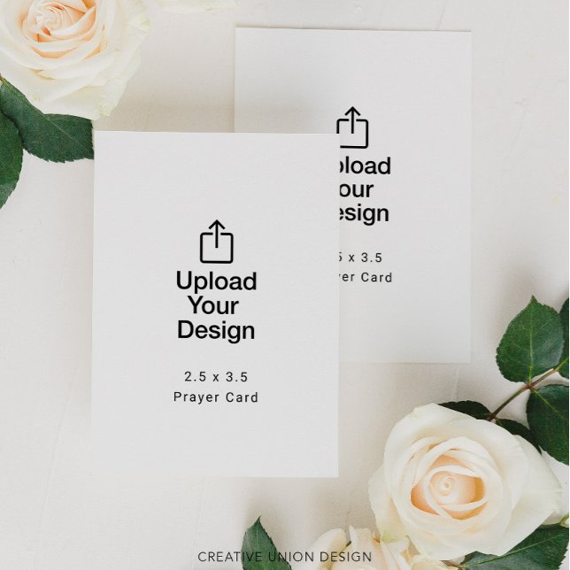 Visita Tarjeta de oración impresa de 2,5" x 3,5" (Subido por el creador)