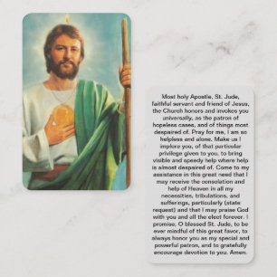 Visita Tarjeta de oración St. Jude: Gabi después de horas