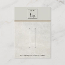 TARJETA DE PANTALLA DEL CLIP DEL PELO GRIS BLANCO