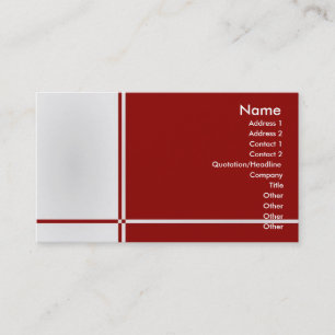 Visita Tarjeta de perfil B-Professional