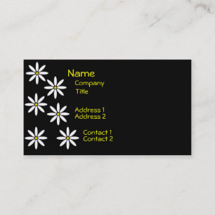 Visita Tarjeta de perfil Daisies con estilo