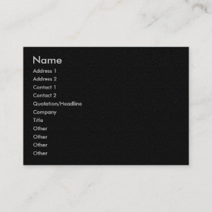 Visita Tarjeta de perfil de arenisca gris oscuro