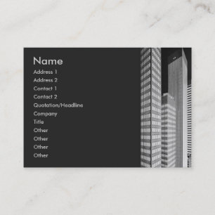 Visita Tarjeta de perfil de bloques de ciudades