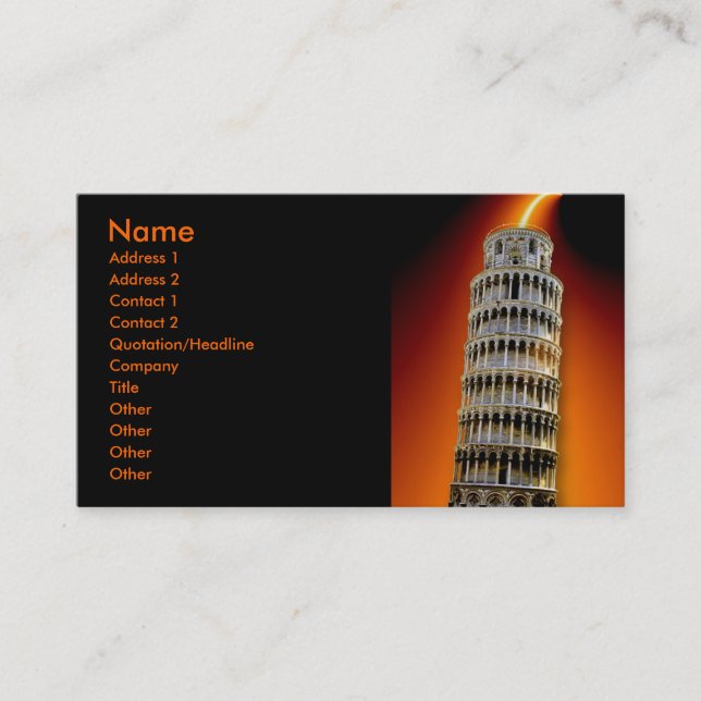 Visita Tarjeta de perfil de energía (Anverso)