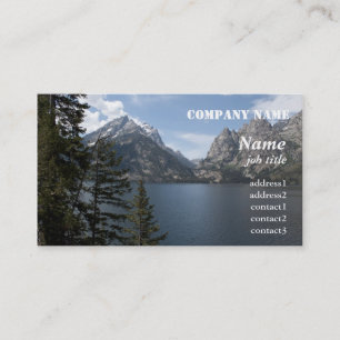 Visita tarjeta de perfil de fotografía del Parque Naciona