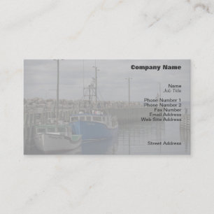 Visita Tarjeta de perfil de los barcos del puerto de Hall