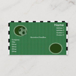 Visita Tarjeta de perfil de pared de objetivo