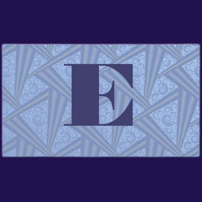 Visita Tarjeta de perfil de triángulo Art Deco (Subido por el creador)