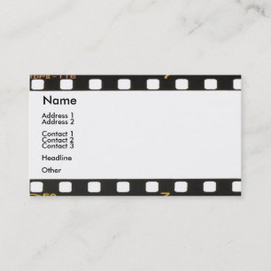 Visita Tarjeta de perfil negativa