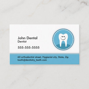 Visita Tarjeta de perfil o negocio dental y de dentista