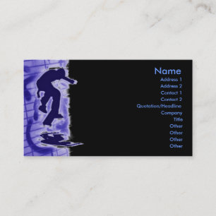 Visita Tarjeta de perfil para patinadores