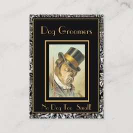 Visita Tarjeta de perfil Perro vintage Groomers 2 Frame