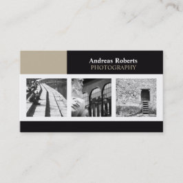 Visita Tarjeta de perfil Personalizado elegante para fotó