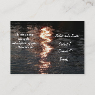 Visita Tarjeta de perfil religioso-Escritura+luz sobre el