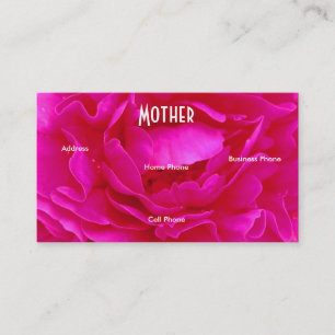 Visita Tarjeta de perfil Rosa Madre