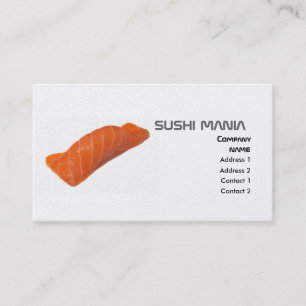 Visita Tarjeta de perfil SUSHI MANIA